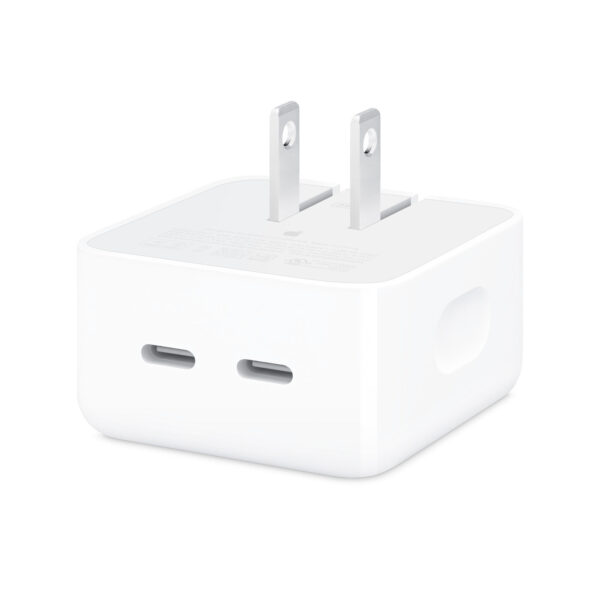 Apple 35W Dual USB-C Port Compact Power Adapter